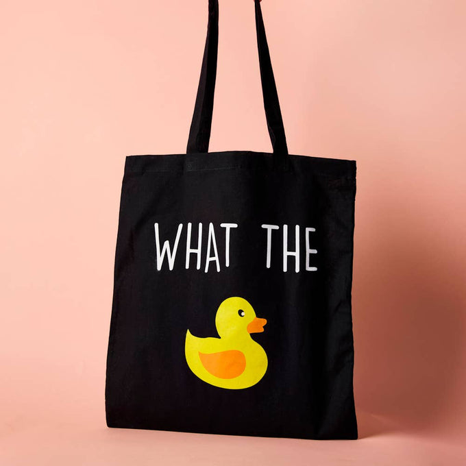 What the duck tote bag | Laughing Sisters UK