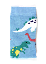 Colourful Dinosaurs - Women's Bamboo Socks