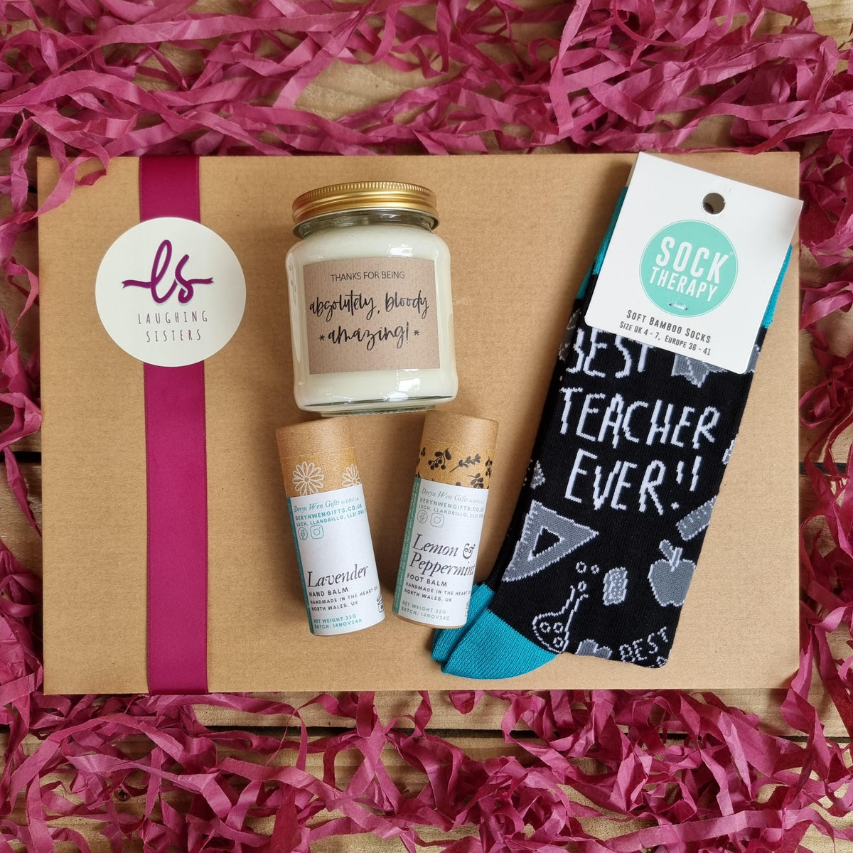 Fun Teacher Thank You Gift Box