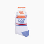 Good Vibes - Organic Cotton Women's Sport Socks | Laughing Sisters UK