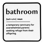 Funny Bathroom Sign - Mother's Day Gift | Laughing Sisters UK