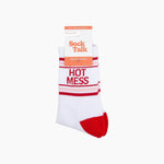 Hot Mess Organic Cotton Women's Sport Socks | Laughing Sisters UK