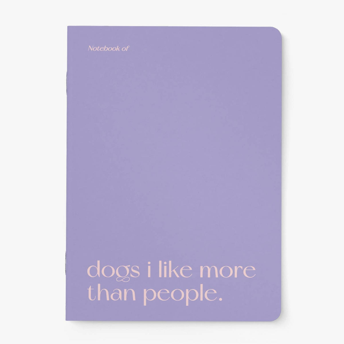'Dogs I Like More Than People' Notebook | Laughing Sisters UK