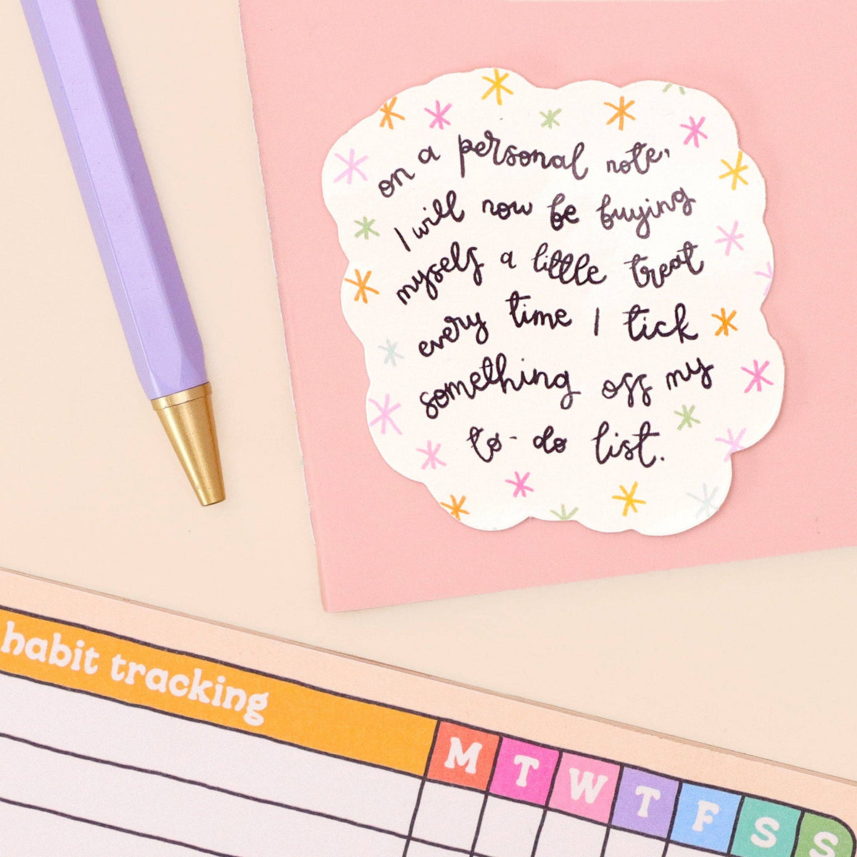 A Little Treat - Cute Vinyl Sticker | Laughing Sisters UK