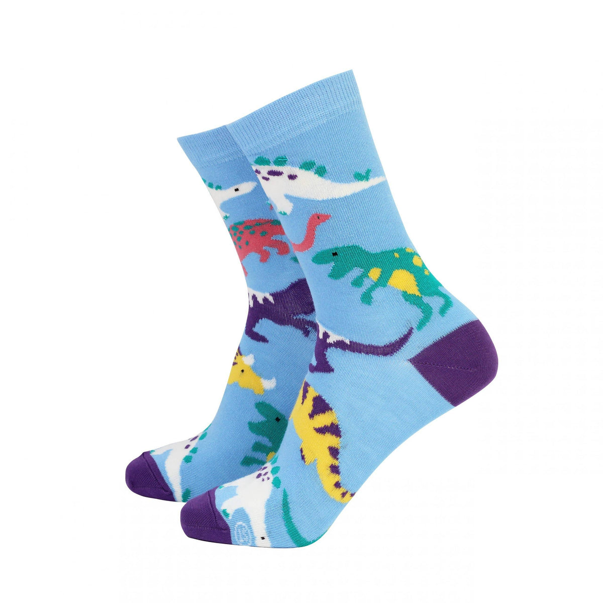 Colourful Dinosaurs - Women's Bamboo Socks