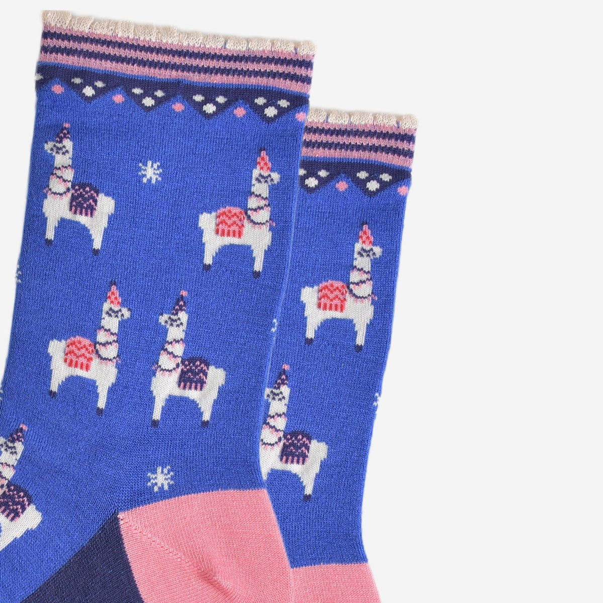 Party Llamas Women's Bamboo Socks