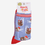 Christmas Sloth Women's Bamboo Socks | Laughing Sisters UK