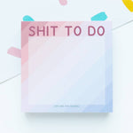 Shit to do memo pad - funny stationery | Laughing Sisters UK