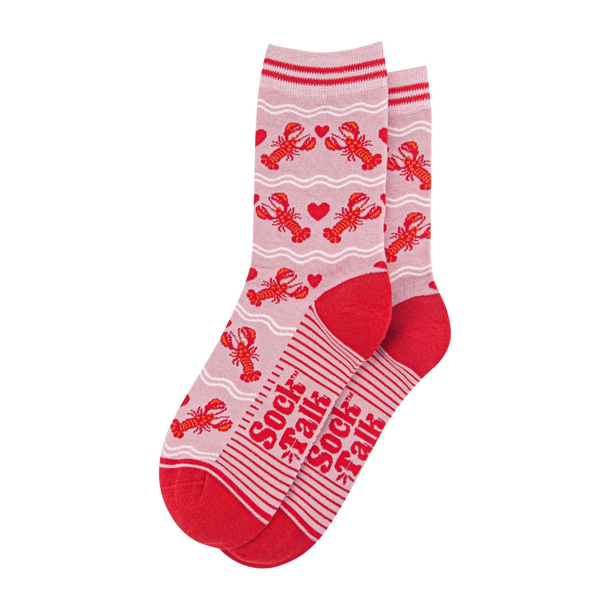 Lobster Love - Fun Women's Socks | Laughing Sisters UK