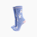'Llamaste' funny llama socks, socks for yoga lovers | Laughing Sisters UK