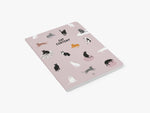 'Cat Content' Pink Notebook | Laughing Sisters UK