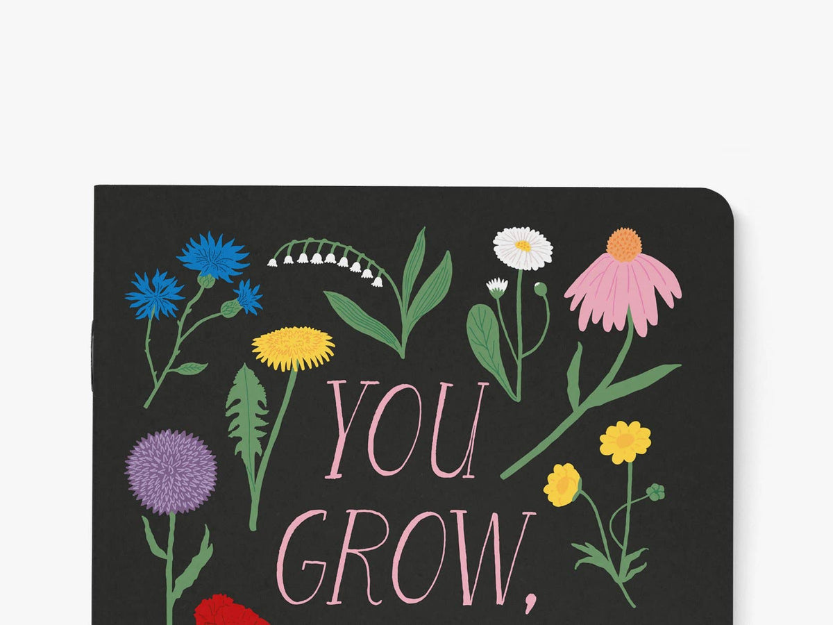 'You Grow Girl' Notebook | Laughing Sisters UK