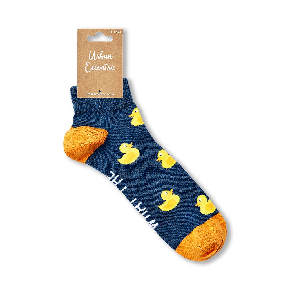 Unisex What The Duck Trainer Socks