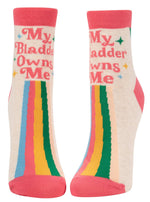 'My Bladder Owns Me' Ankle Socks
