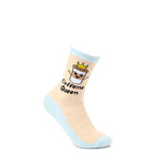 Caffeine Queen Funny Womens Socks | Laughing Sisters UK