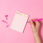 Can't Be Arsed A6 notepad - funny office stationery | Laughing Sisters UK