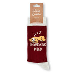 Unisex 'I'm Amazing In Bed' Sloth Socks