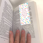 'A wise woman' magnetic bookmark - sweary gift for book lovers