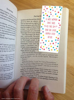 'A wise woman' magnetic bookmark - sweary gift for book lovers