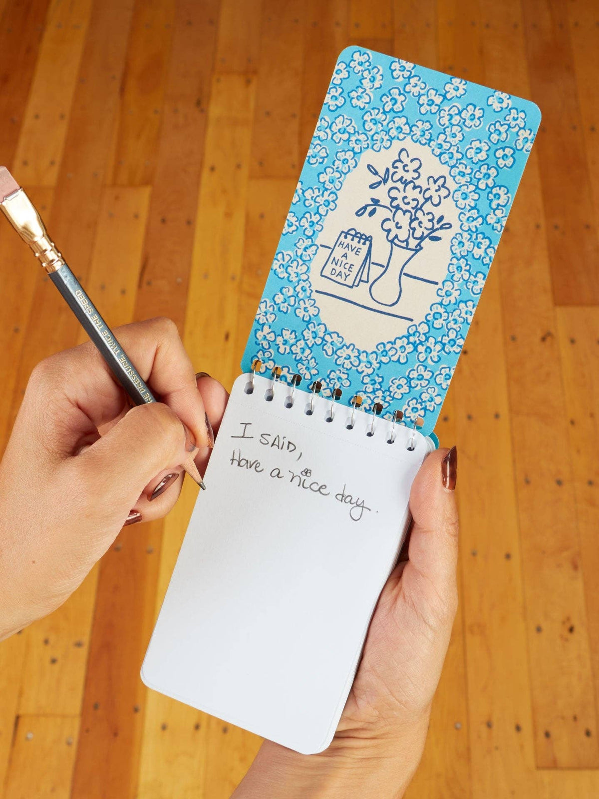 Angry woman essays Spiral Notebook - Funny feminist gift | Laughing Sisters UK