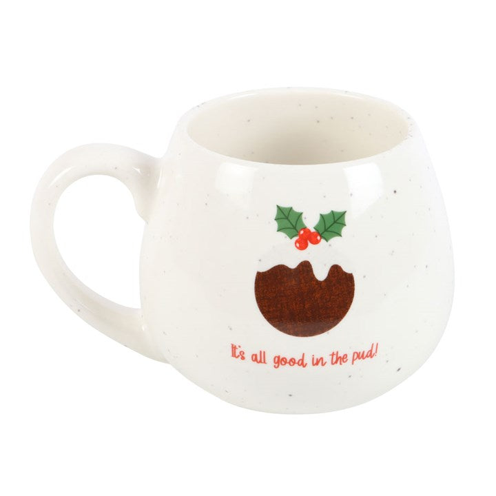All Good in the Pud - Large Christmas Mug
