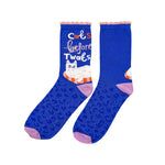 Cats before twats - funny socks for cat lovers | Laughing Sisters UK