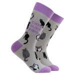 Cats over kids socks - funny socks for Cat Lovers | Laughing Sisters UK