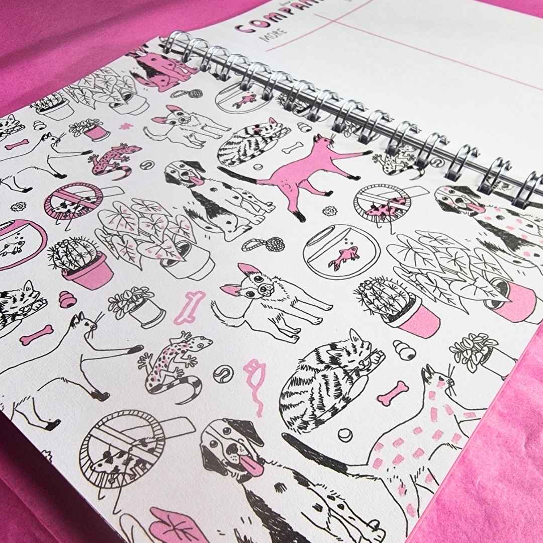 More or Less Self Help Journal by Julia Rothman | Laughing Sisters UK