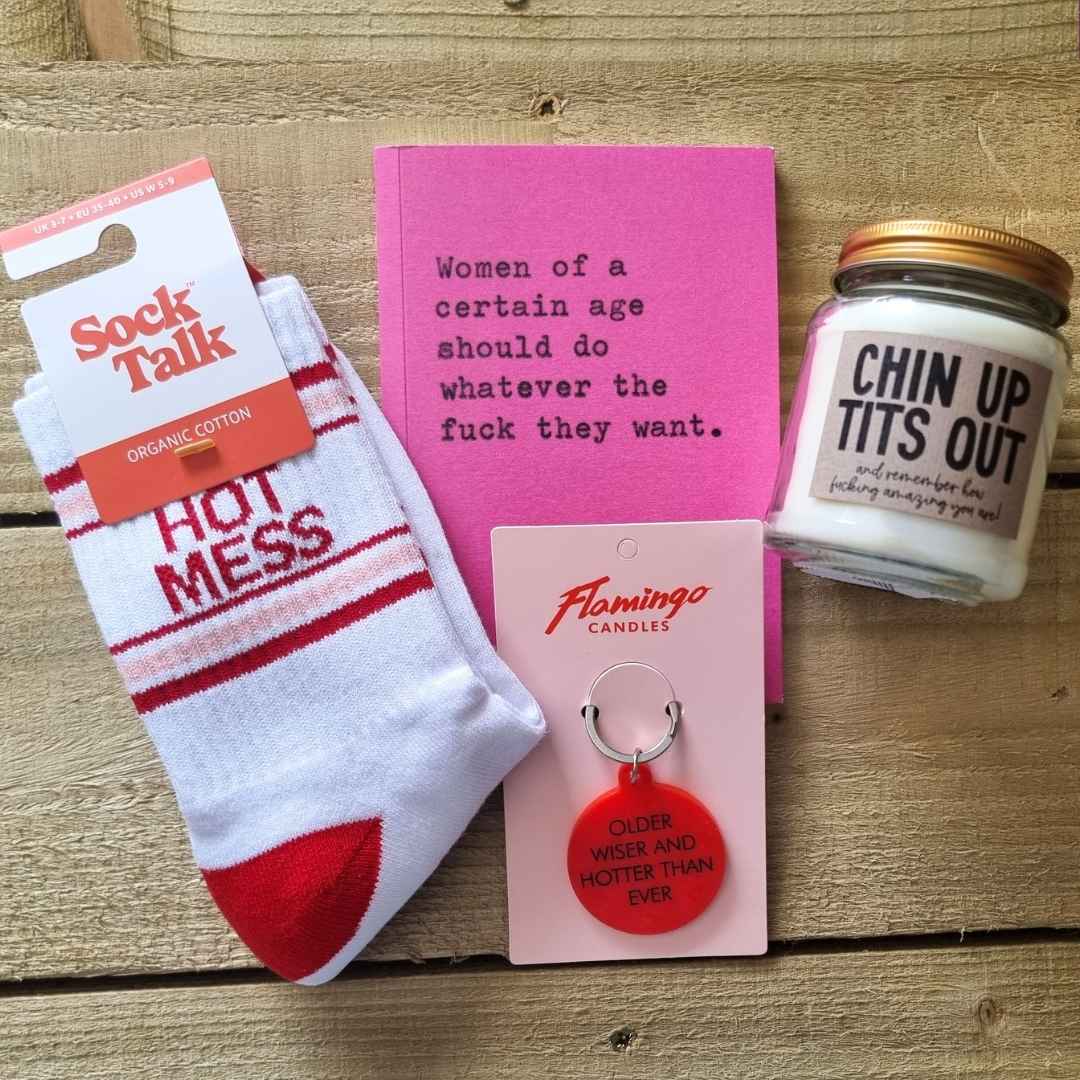 Funny Menopause Survival Kit - Gift for menopausal woman | Laughing Sisters UK