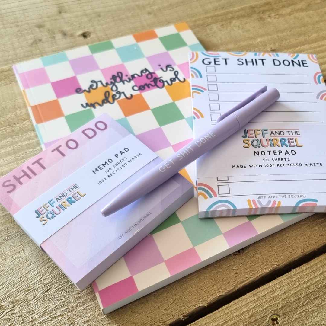 Get Shit Done - funny stationery gift for busy women | Laughing Sisters UK