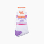 Dream On Organic Cotton Sports Socks - funny socks for strong women | Laughing Sisters UK