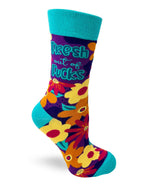 Fresh Out Of Fucks Socks - sweary socks for strong women | Laughing Sisters UK
