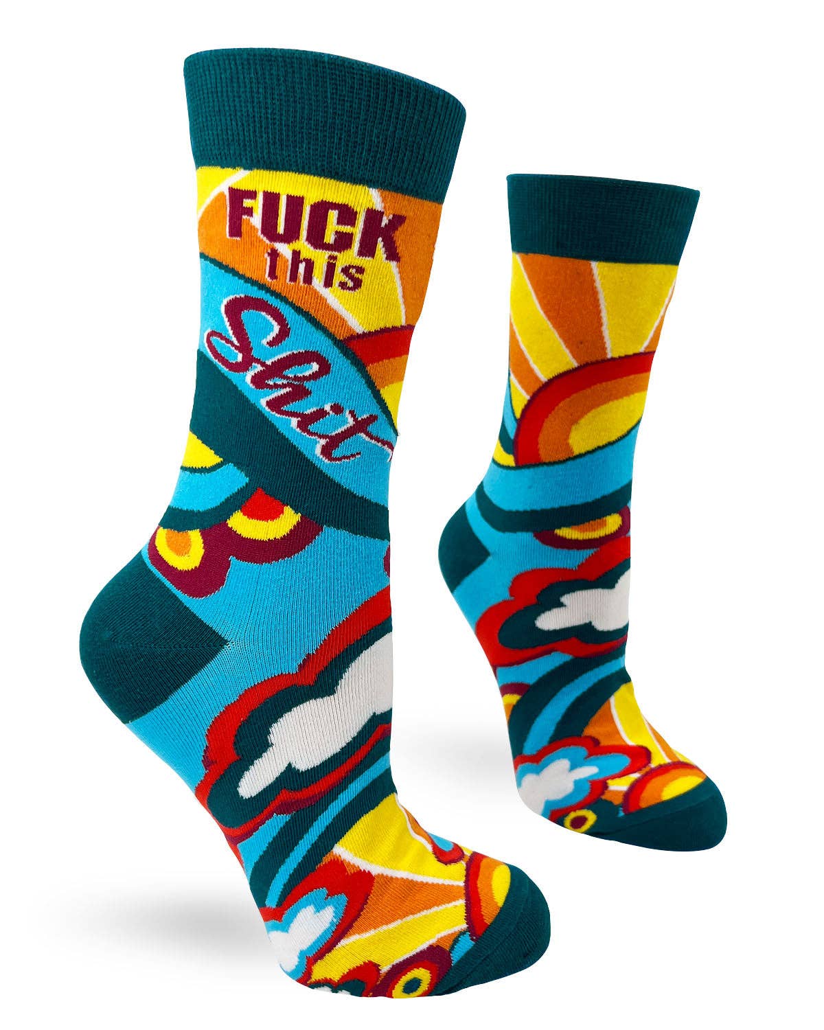 Fuck This Shit Womens Socks - sweary socks for women | Laughing Sisters UK