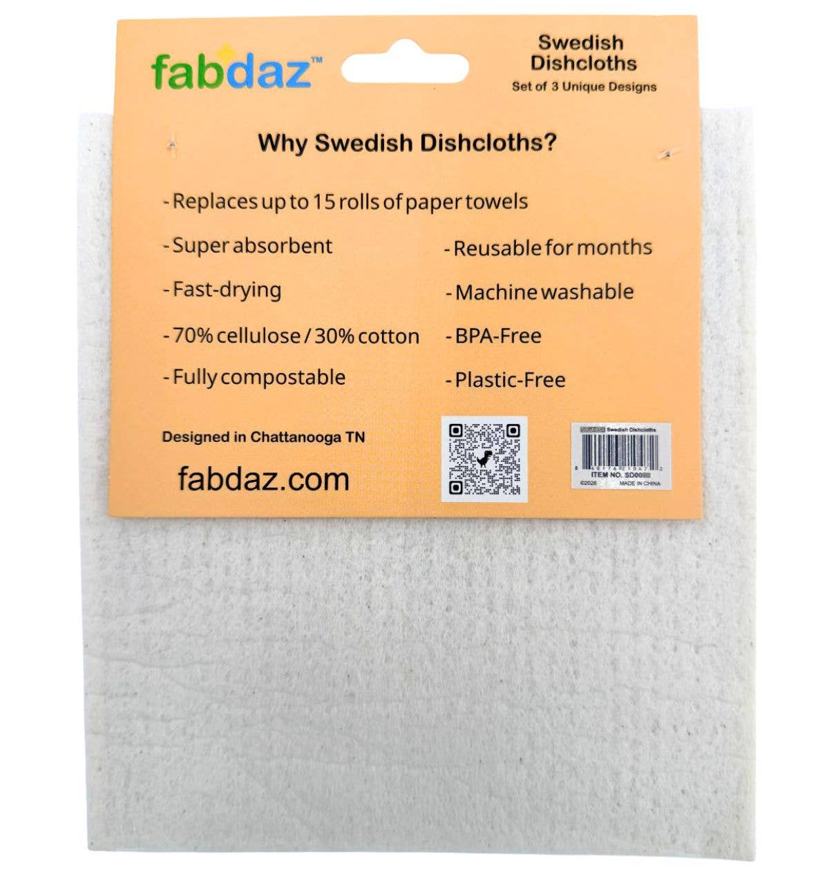 Funny Retro Housewife Swedish Dishcloths - funny housewarming gift | Laughing Sisters UK