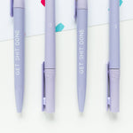 Get Shit Done Recycled Ballpoint Pen - Funny Stationery Gift | Laughing Sisters UK