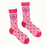 Girls Take No Shit Socks - girl power socks for strong women | Laughing Sisters UK