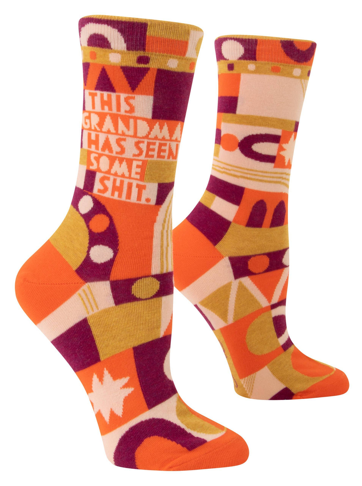 Grandma's seen some shit socks - funny socks for strong women | Laughing Sisters UK