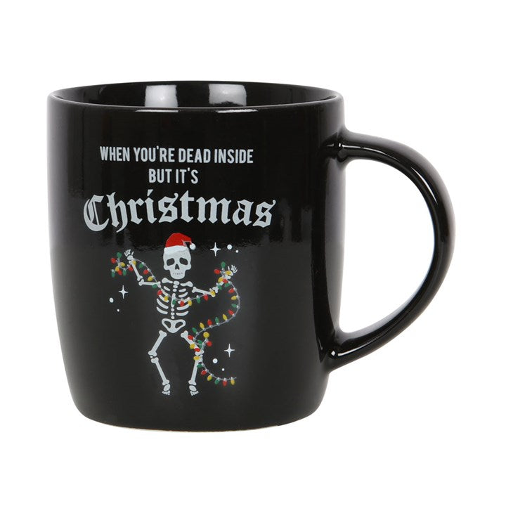 Dead Inside - Large Christmas Mug