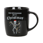 Dead Inside - Large Christmas Mug
