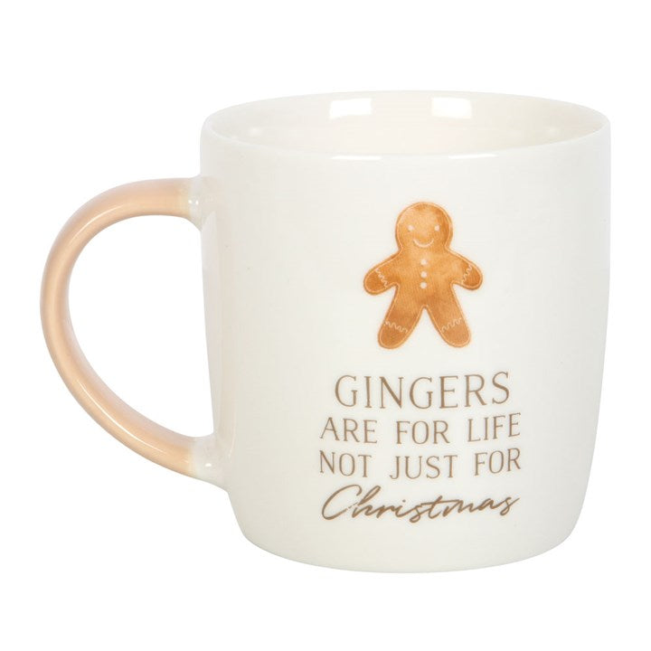 Gingers are for life - Christmas Mug