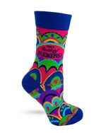 Not Today Fuckers Socks - sweary socks for strong women | Laughing Sisters UK