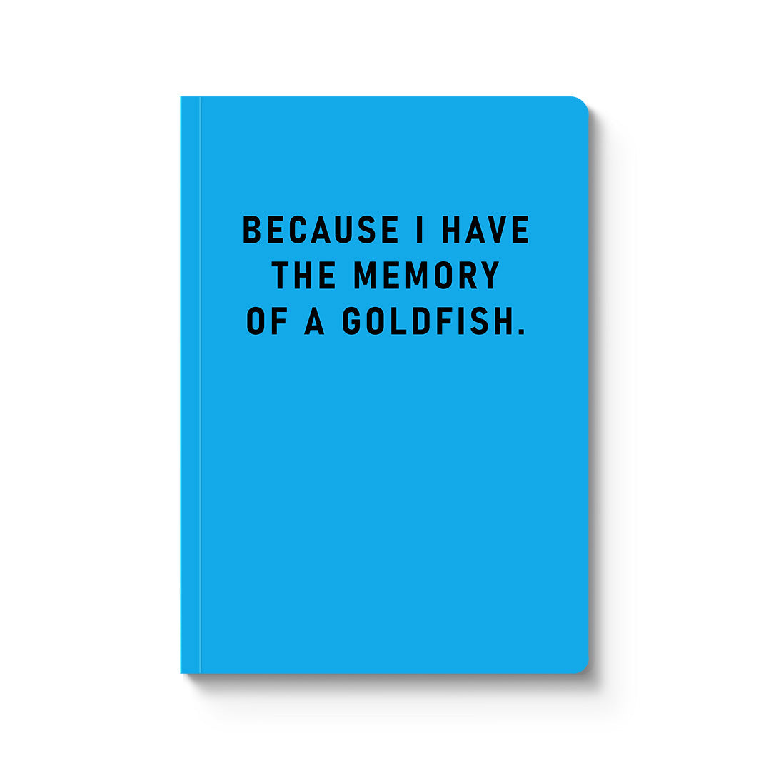 Memory of a Goldfish Notebook | Laughing Sisters