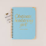 Obstinate Headstrong Girl - Jane Austen Literary Quote Hardback Notebook | Laughing Sisters UK