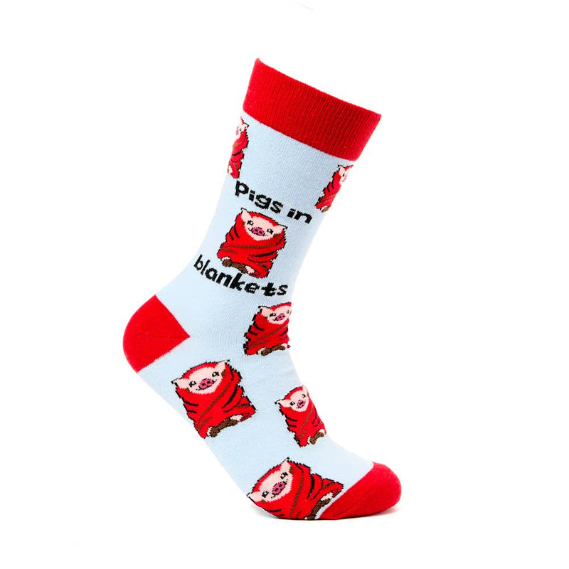 Pigs in Blankets Socks - funny Christmas socks | Laughing Sisters UK