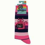 Sparkly Cunt Katie Abey Socks - sweary socks for women | Laughing Sisters UK