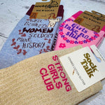 Strong Girls Club Sock Set - funky socks for strong women | Laughing Sisters UK
