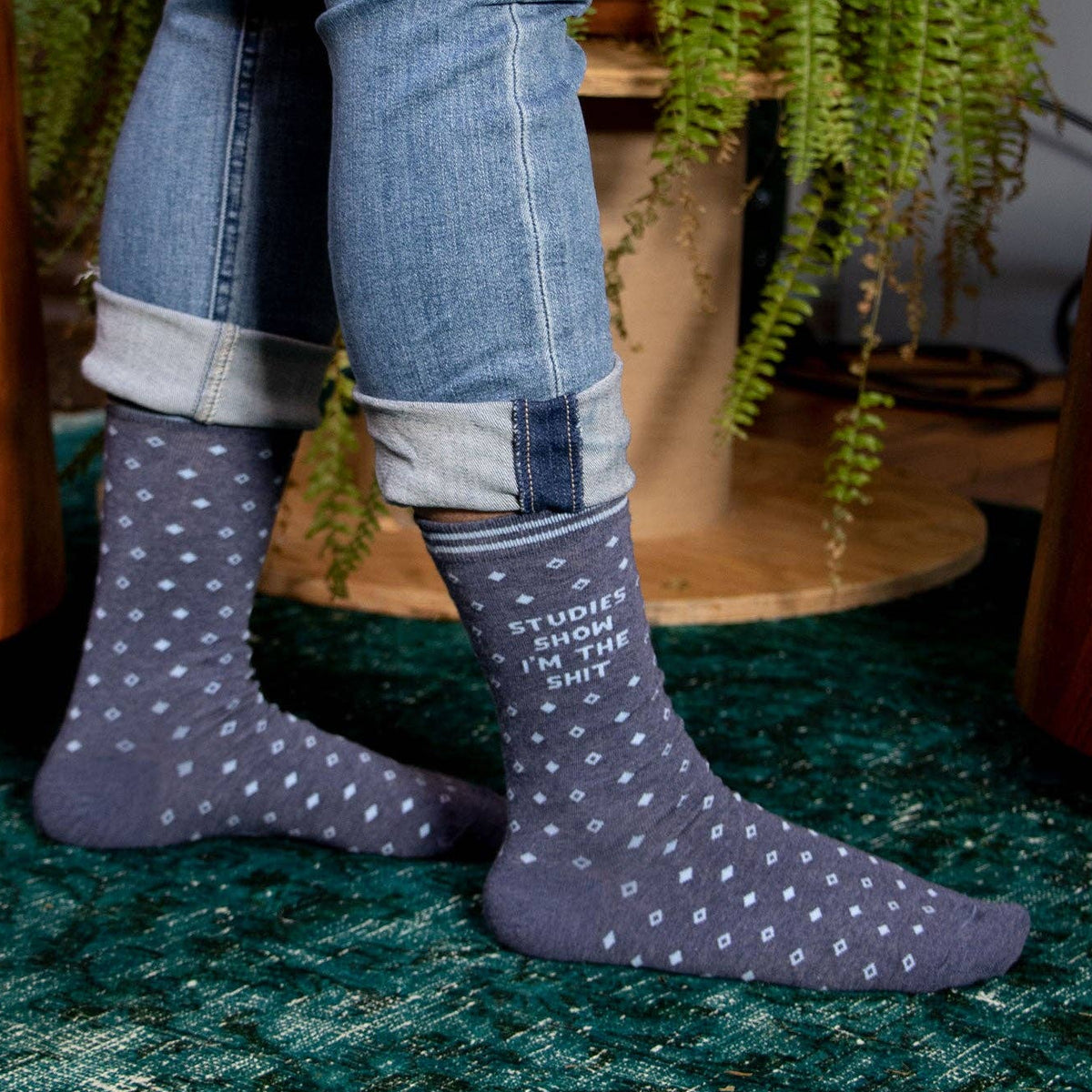 Studies show I'm the shit women's socks - funny socks for strong women | Laughing Sisters UK