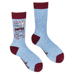 Well behaved women seldom make history socks - funny feminist socks for women | Laughing Sisters UK
