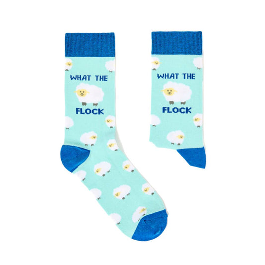 What the flock socks - funny sheep socks | Laughing Sisters UK