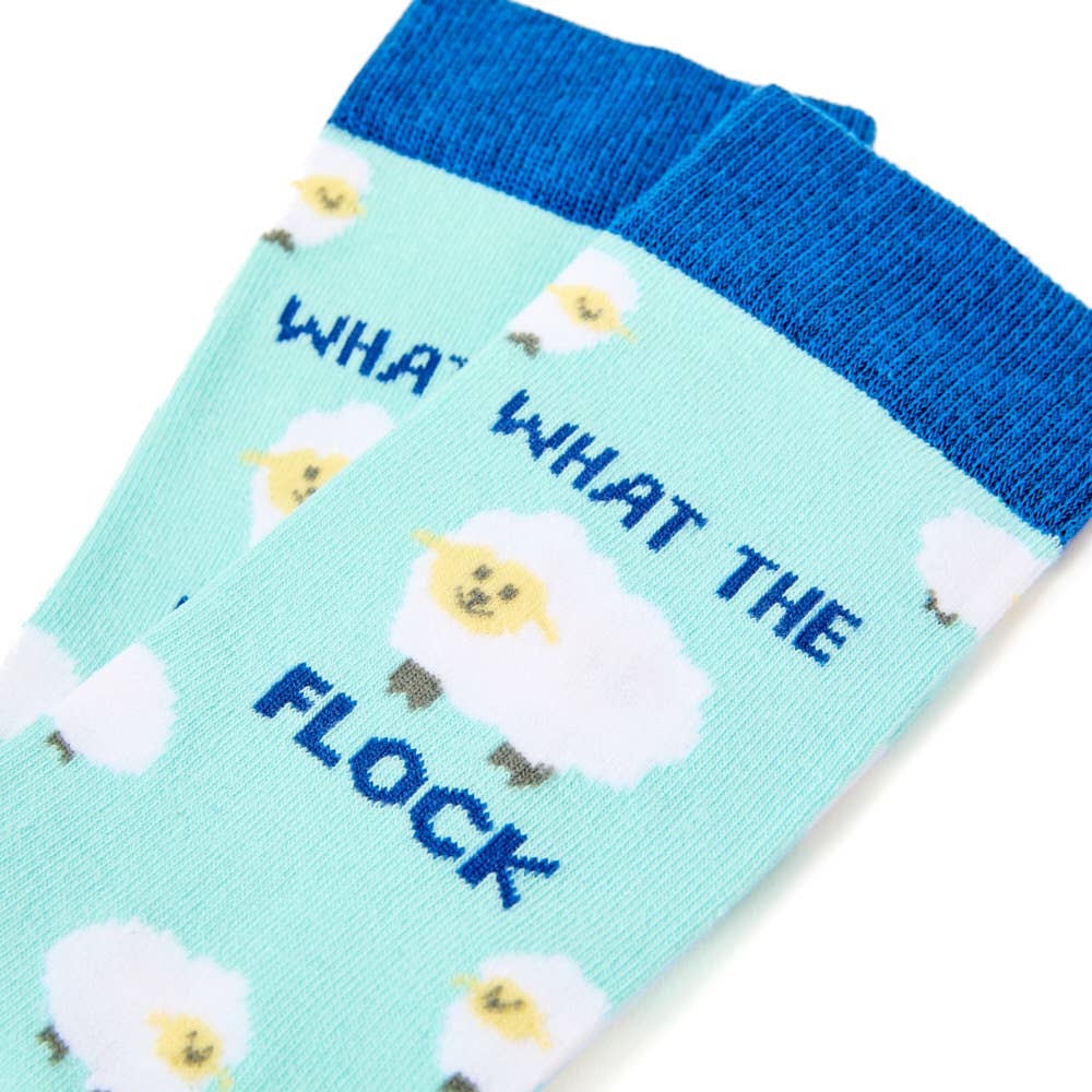 What the flock socks - funny sheep socks | Laughing Sisters UK